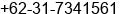 Fax number of Mr. HARFI at Surabaya