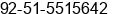 Fax number of Mr. S.M.A.RIZWAN at RAWALPIND