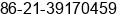 Fax number of Ms. Tara Zhou at Shanghai