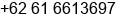 Fax number of Mr. Miswanto at MEDAN