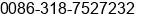 Fax number of Ms. yan shuhua at An Ping