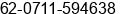Fax number of Mr. Ir. Sarjana Amri at PALEMBANG