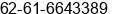Fax number of Mr. Hendra Wijaya at Medan