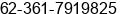 Fax number of Mr. wilfrid at denpasar