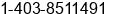 Fax number of Mr. Jonas Eyford at Calgary