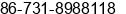 Fax number of Ms. Nicole Zhu at changsha