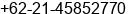 Fax number of Mrs. Rike Cecilia at Jakarta Utara