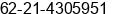 Fax number of Mr. Daniel Chalieq at JAKARTA TIMUR