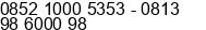 Mobile number of Mr. Anton at Tangerang