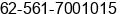 Mobile number of Mr. Muhammad Zulhadj at Pontianak