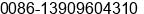 Mobile number of Mr. CHEN yi su at TIANCHANG
