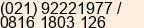 Mobile number of Mr. Kristiyono at Jakarta Utara