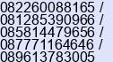 Mobile number of Mr. Susanto at Kembangan