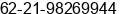 Phone number of Mr. Robert Yu at Jakarta