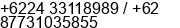 Phone number of Mr. Philip at Semarang