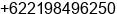 Phone number of Mr. Ahmad at Jakarta