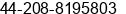 Phone number of Mr. Jim Smart at Ilford