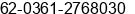Phone number of Mr. Budi Djajalaksana at Denpasar