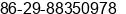 Phone number of Mr. Esat Wei at Xi'an
