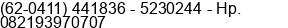 Phone number of Mr. samsu arafah at Makassar