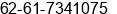 Phone number of Mr. Lai Heng at Medan